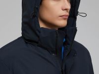 Утепленная куртка с капюшоном