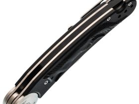 Складной нож Перемен Лисичка, сталь 8Cr14MoV, рукоять FRN, черный