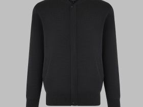 Кардиган из хлопка на молнии