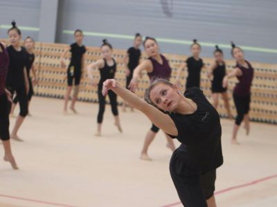 Гимнастка Екатерина Веденеева провела мастер-класс в Якутске