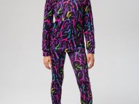 Термокомплект трикот. для девочек: фуфайка (футболка) с длин. рук, брюки для эпизод. использования