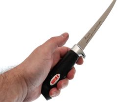 Филейный нож, Rapala, BP706SH1, нержавеющая сталь, кожаный чехол