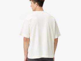 Мужская футболка Lacoste оверсайз из органического хлопка