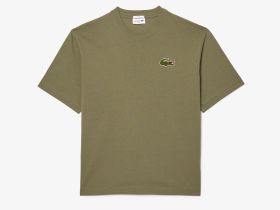 Хлопковая футболка Lacoste унисекс
