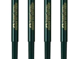 Ручка капиллярная Faber-Castell "Finepen" 0,4 мм, черный