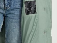 Пуховое пальто со съемным капюшоном