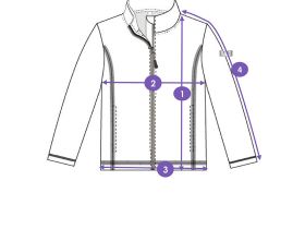 Куртка трикотажная для девочек