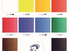 Набор акрила Talens "Van Gogh" Базовый 10 цв*40 мл + аксессуары