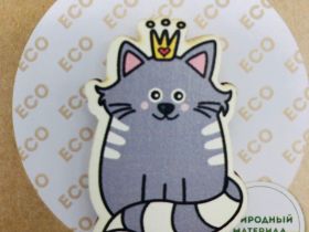 Значок "Queen Cat"