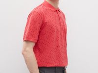 Поло с коротким рукавом из хлопка