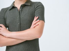 Трикотажное платье для девочек, Серый