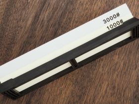 Камень точильный, Hatamoto, HT0960, #1000/#3000, с подставкой