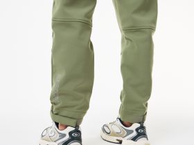 Мужские флисовые водоотталкивающие брюки Lacoste