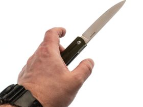 Складной нож Mr.Blade Esquire, сталь D2, рукоять микарта, зеленый