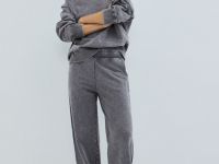 Базовая толстовка оверсайз, Серый