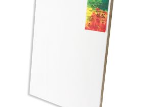 Холст на подрамнике грунтованный "Художник" крупнозернистый 80x120 см (40%лен,60%хлопок)