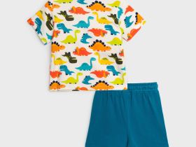 Комплект детский трикотажный для мальчиков: фуфайка (футболка), шорты