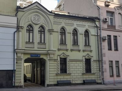 Особняк О.В.Козловской, 1884 г., художник-архитектор К.И.Андреев