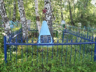 Братская могила партизан, погибших в борьбе с колчаковцами в 1919 году