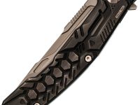 Складной нож Nimo Overload, сталь S110V, рукоять титан, черный