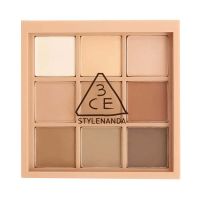 Палетка теней для век из 9 оттенков 3CE Multi Eye Color Palette #Smoother