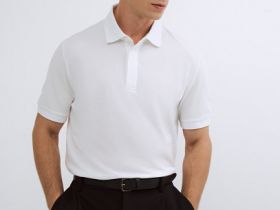 Поло из пике, Белый