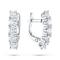 Серьги из белого золота э4712сг08200919