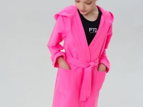 Халат трикотажный для девочек