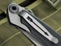 Нож складной Spartan Blades Akribis Meteorite Grey, сталь CPM-S35VN, рукоять титан/G-10