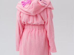 Халат текстильный для девочек