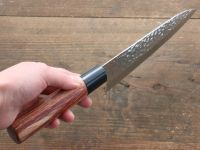 Нож Шефа Kanetsune, сталь DSR1K6, рукоять pakka wood