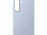 Чехол-накладка Kindsuit Case MagSafe для Samsung S25 искусственная кожа (синий)