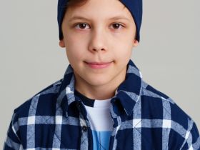 Шапка трикотажная для мальчиков, 2 шт в комплекте