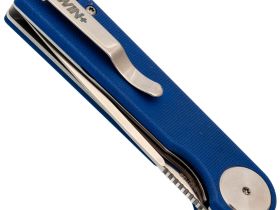 Складной нож Dr.Tech W3897GB, сталь D2, рукоять G10, синий
