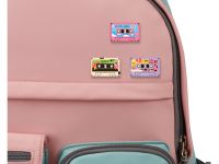 Набор акриловых значков MESHU "Cassettes" 3 шт, прямая УФ-печать