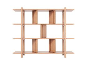 Стеллаж Я не пустой 160x130 Дуб натуральный