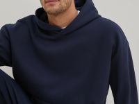 Худи из хлопка свободного кроя