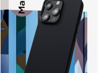 Клип-кейс VLP Ecopelleс MagSafe для Apple iPhone 15 Pro Чёрный