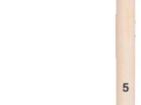 Кисть синтетика №5 круглая Roubloff "1212" длинная ручка п/лак