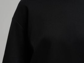 Свободная футболка из хлопкового трикотажа интерлок