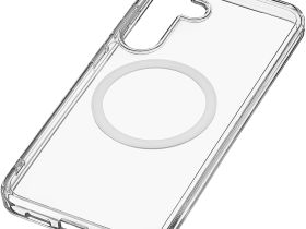Клип-кейс uBear Real Mag для Samsung Galaxy S25+ Прозрачный