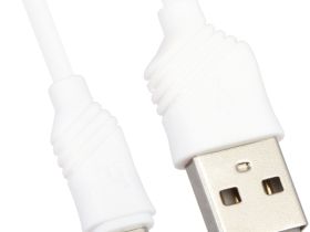 Зарядное устройство Hoco C12 USB/USB с кабелем microUSB 12 Вт Белое