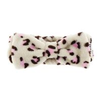 Бант-повязка для волос Trimay Big Ribon Hair Band - розовая леопардовая