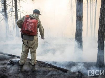 Один лесной пожар зарегистрирован в Ленском районе Якутии