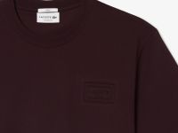 Базовая унисекс футболка свободного кроя Lacoste