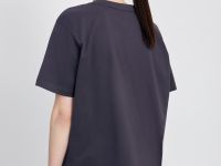 Футболка из мерсеризованного хлопка с коротким рукавом