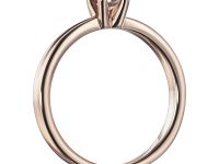 Кольцо из красного золота с бриллиантом э0201кц04210751