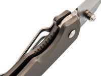 Складной нож Sanrenmu 7073LUX-SK, сталь 12C27, рукоять сталь