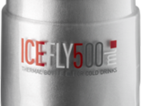 Велосипедная термофляга Elite Fly Ice с крышкой (серый 650 мл)