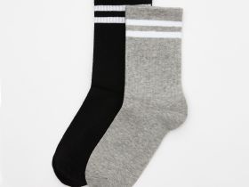 Носки Серджио, серые/черные